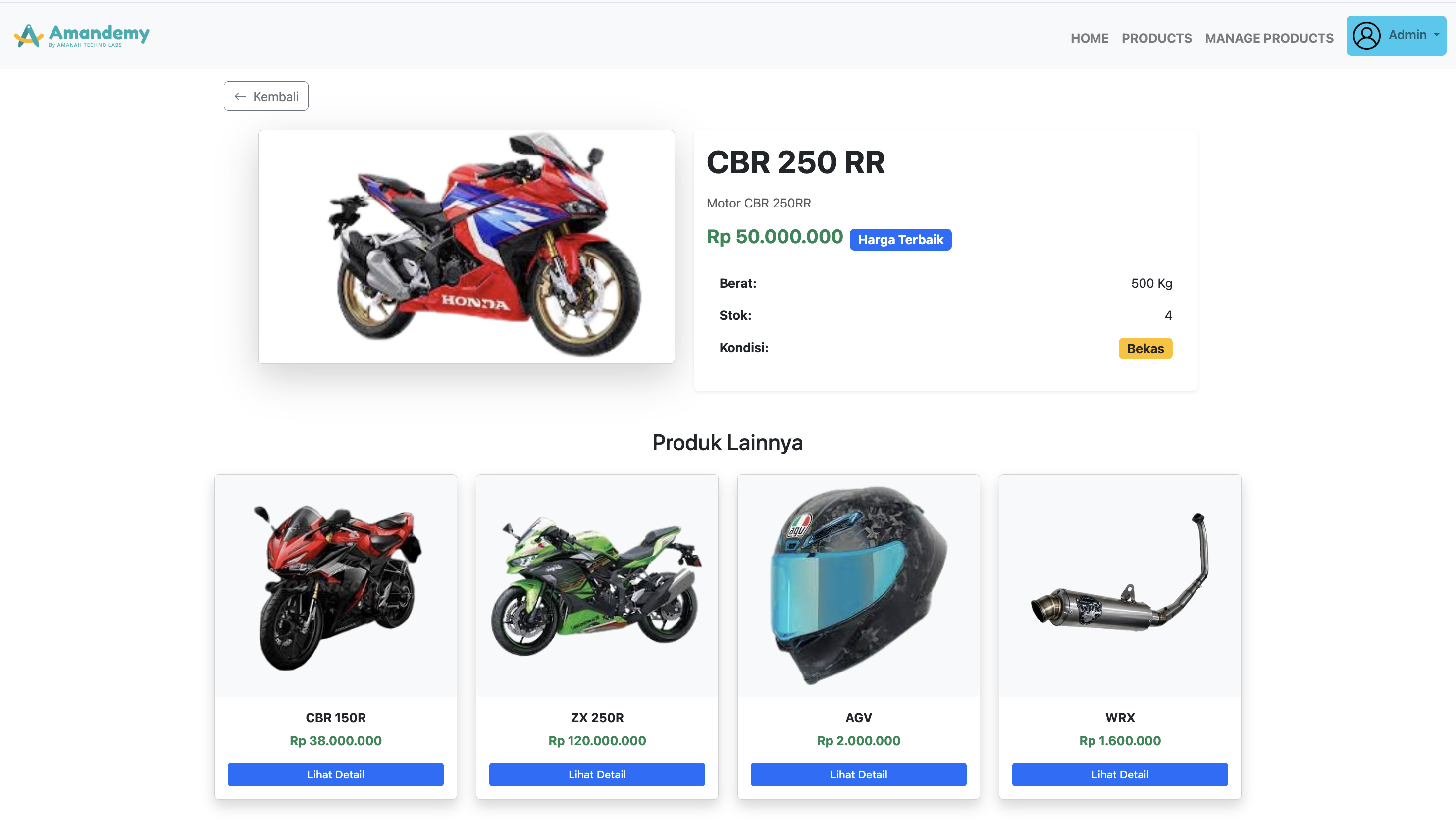 Product Ordering System