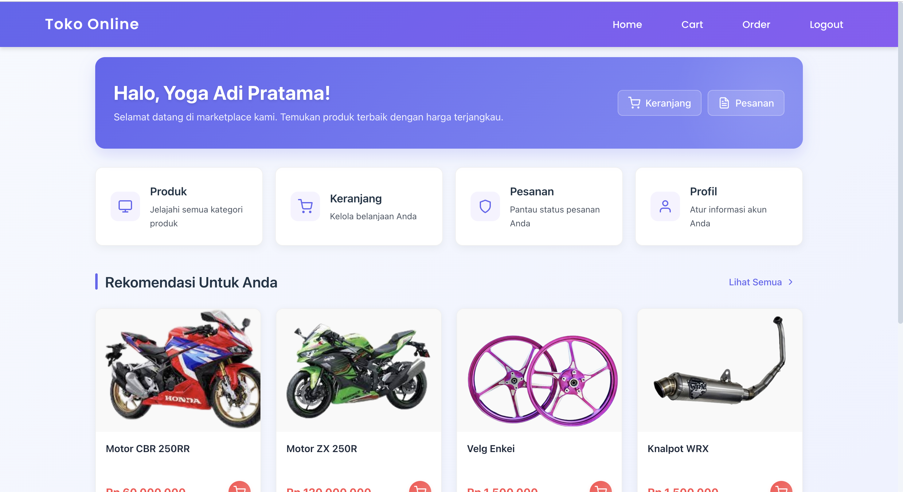 Online Store System